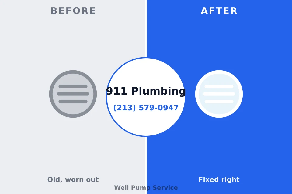 Before and after: plumbing company Inverness Highlands North, FL
